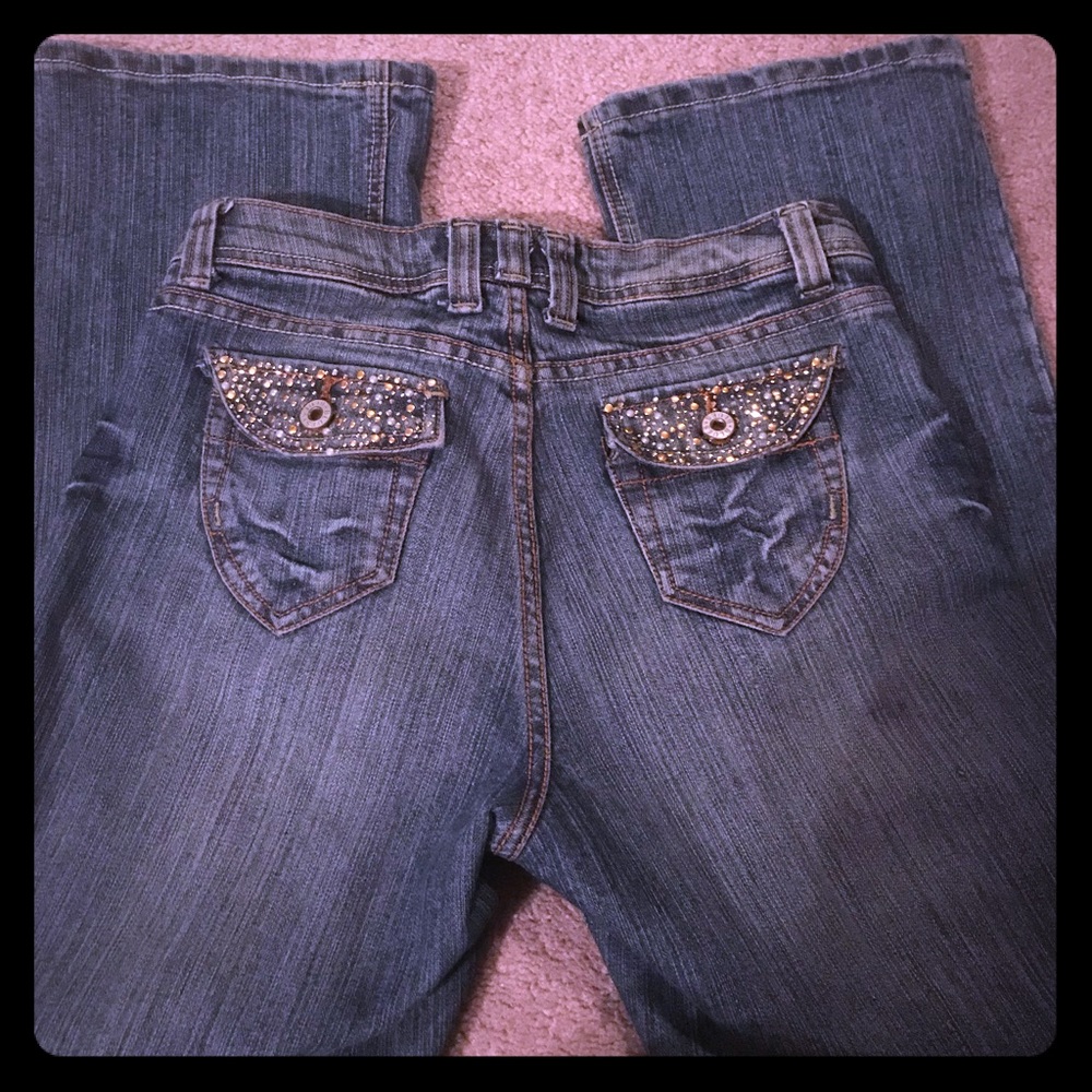 Petite blue jeans